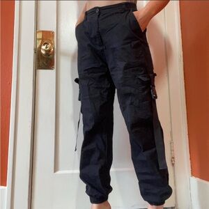 Men's Black Cargo Pants